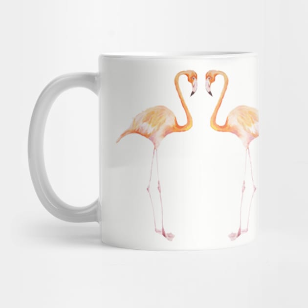 Flamingo Friends by wanderinglaur